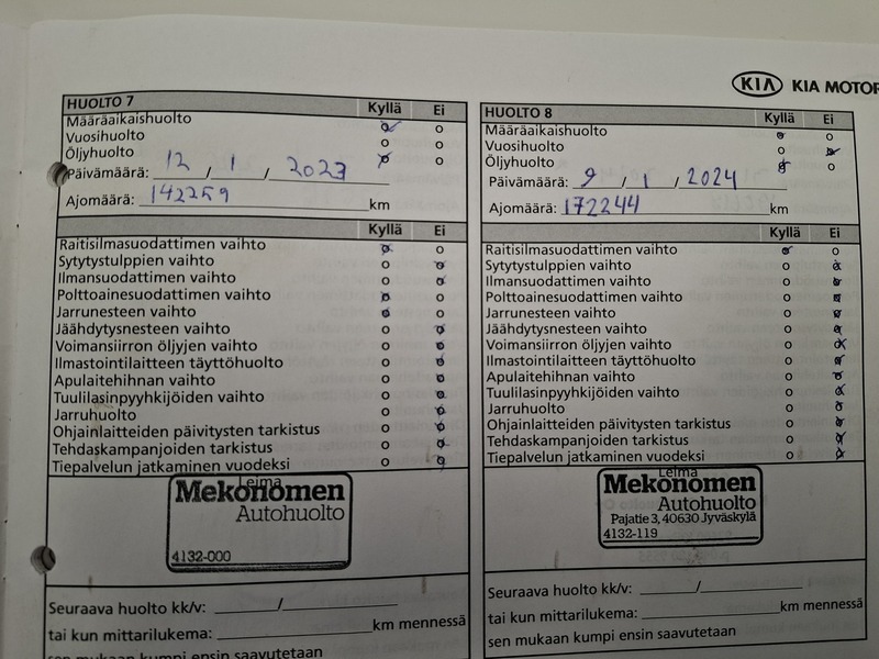 Kia Optima vaihtoauto