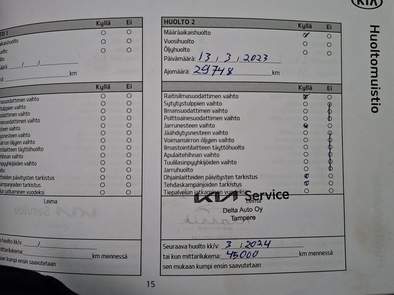 Kia Sportage vaihtoauto