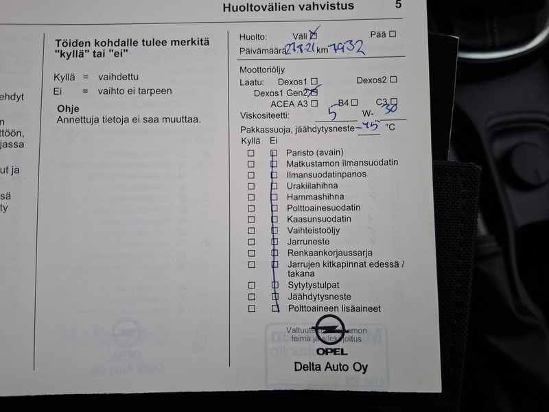 Opel Astra vaihtoauto