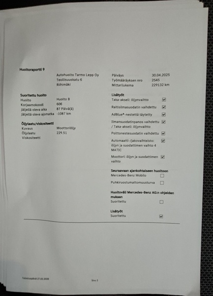 Mercedes-Benz C vaihtoauto