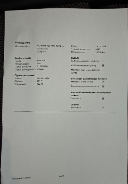 Mercedes-Benz C vaihtoauto