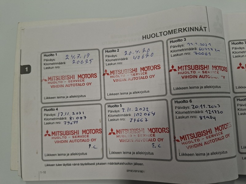 Mitsubishi Outlander PHEV vaihtoauto