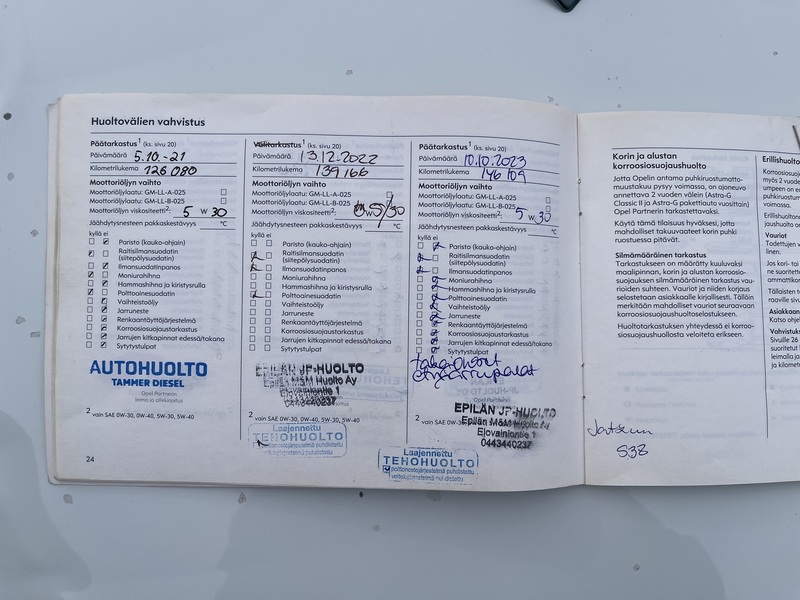 Opel Combo vaihtoauto