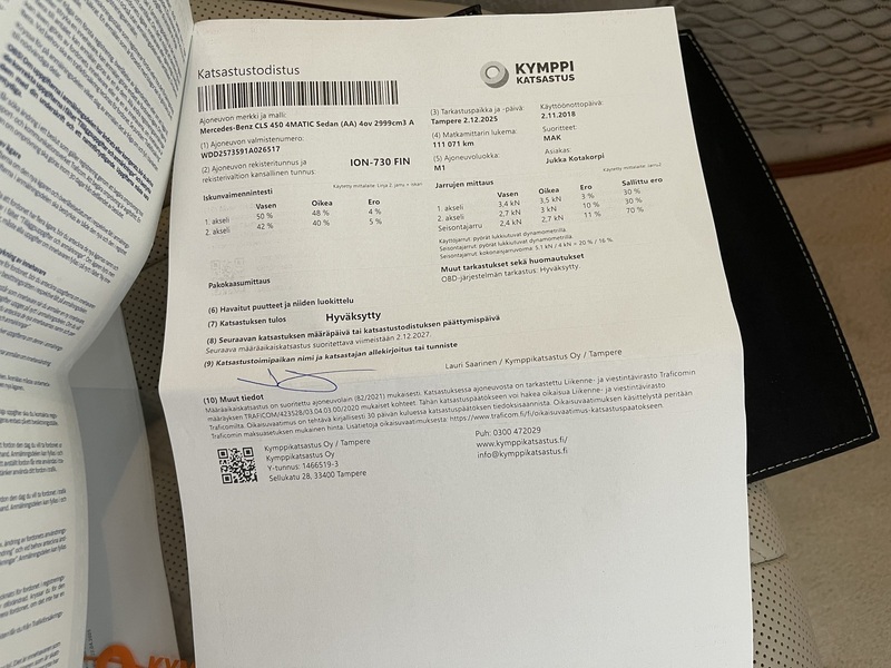 Mercedes-Benz CLS vaihtoauto