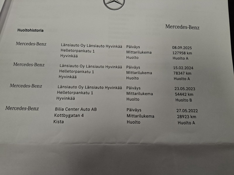 Mercedes-Benz C vaihtoauto