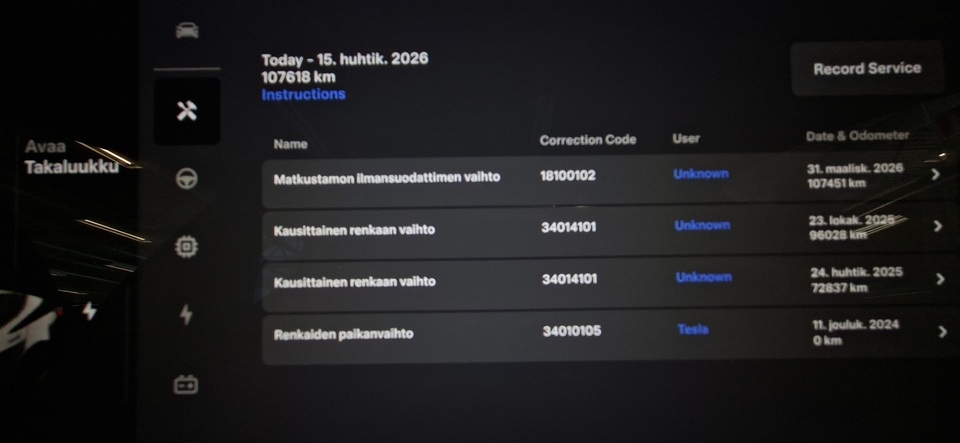 Tesla Model 3 vaihtoauto