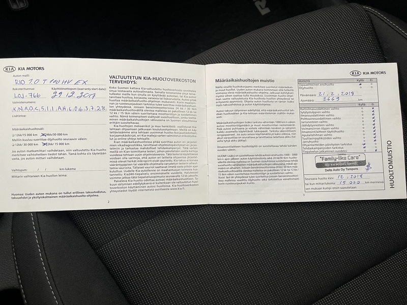 Kia Rio vaihtoauto