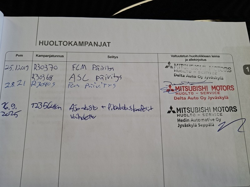 Mitsubishi Outlander PHEV vaihtoauto