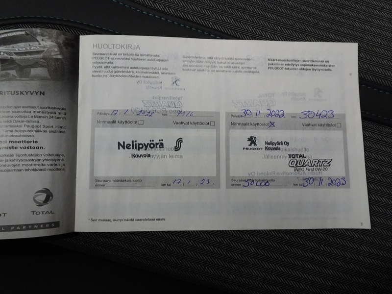 Peugeot 3008 vaihtoauto