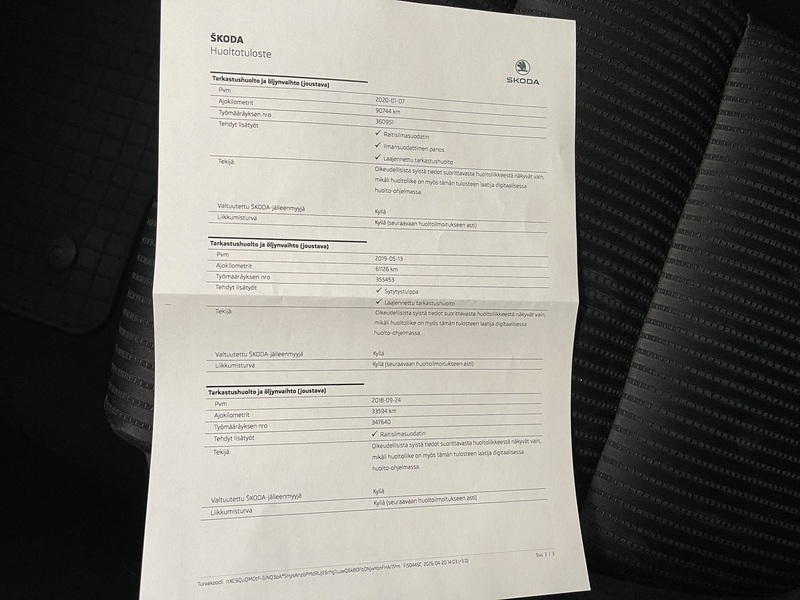 Skoda Superb vaihtoauto