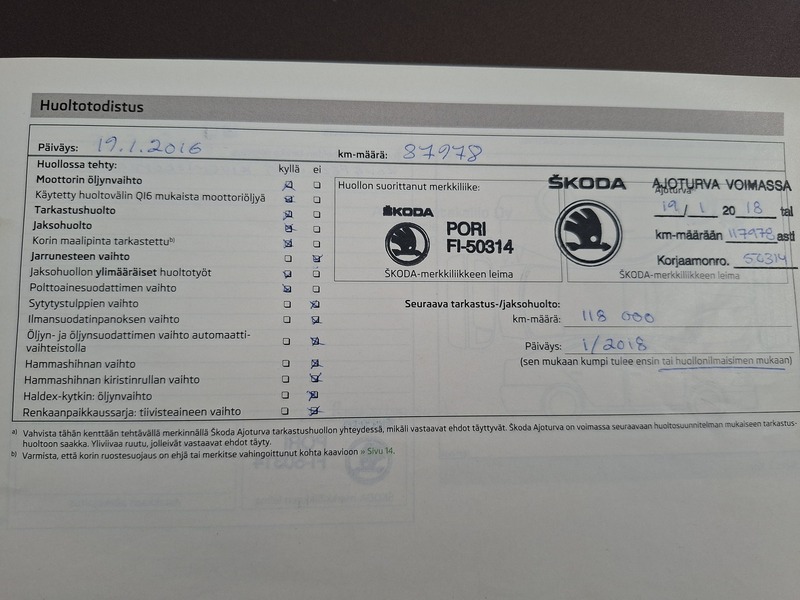 Skoda Octavia vaihtoauto