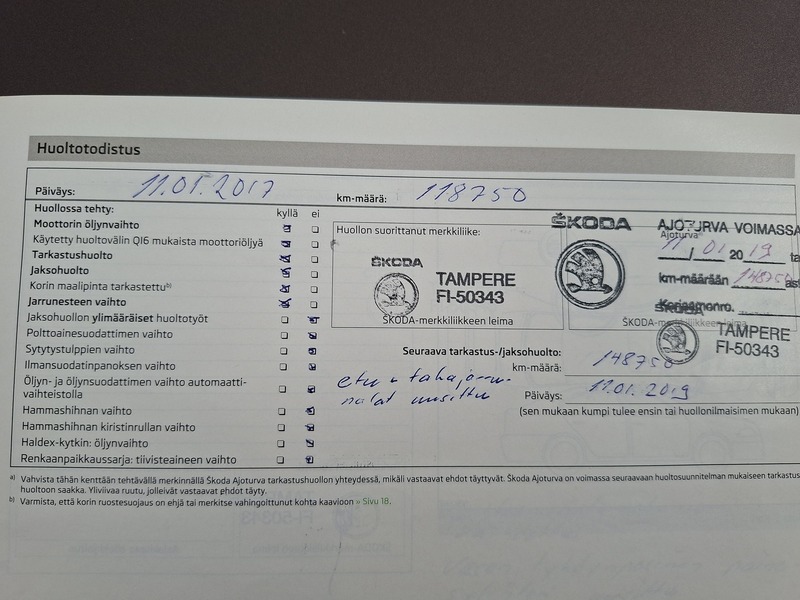 Skoda Octavia vaihtoauto