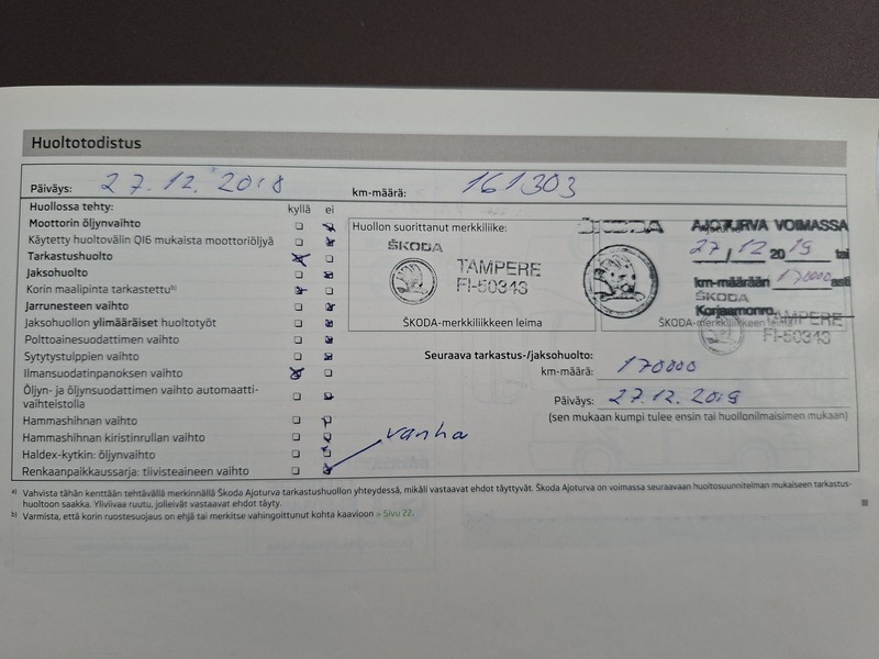 Skoda Octavia vaihtoauto