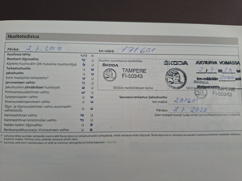 Skoda Octavia vaihtoauto