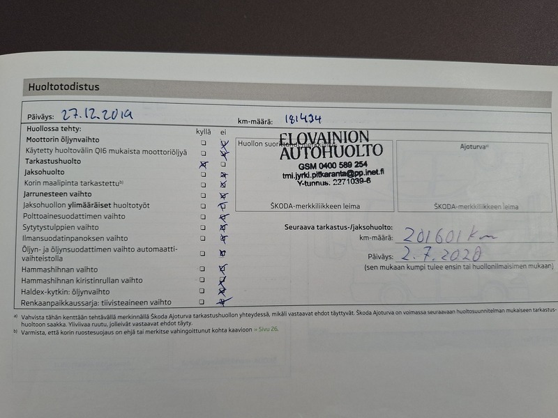 Skoda Octavia vaihtoauto