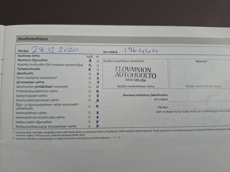 Skoda Octavia vaihtoauto