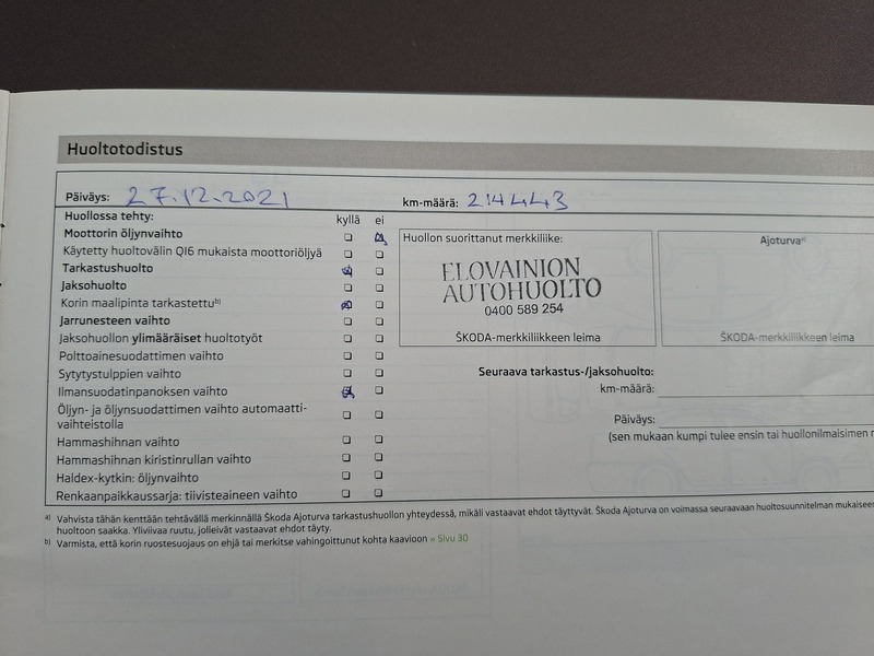 Skoda Octavia vaihtoauto