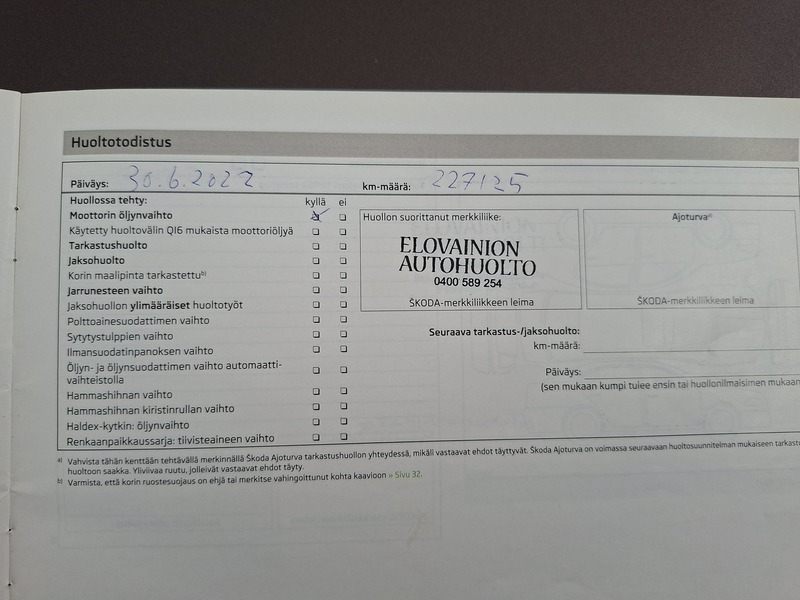 Skoda Octavia vaihtoauto