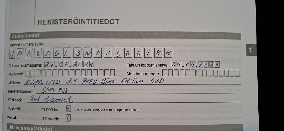 Mitsubishi Eclipse Cross vaihtoauto