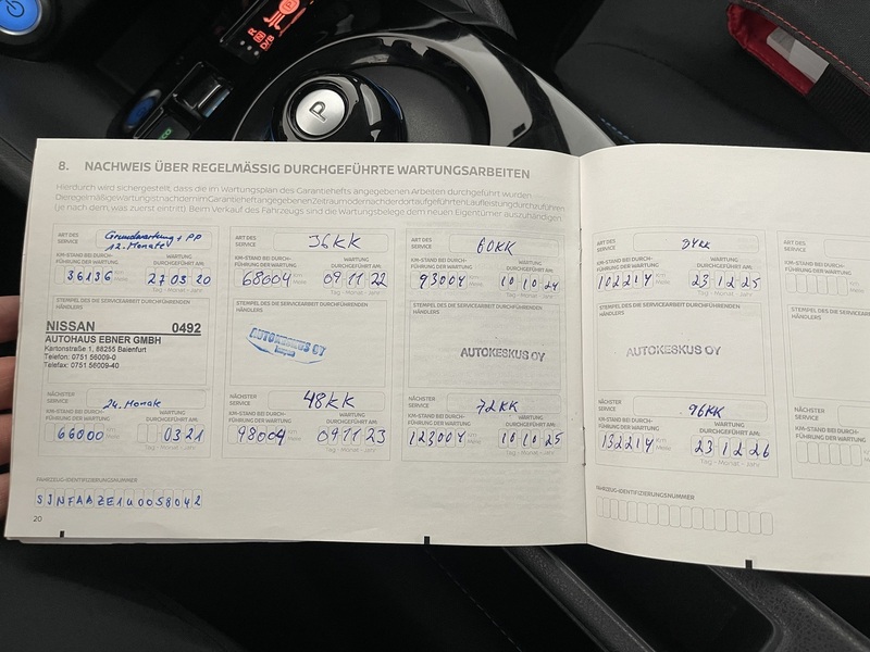 Nissan Leaf vaihtoauto