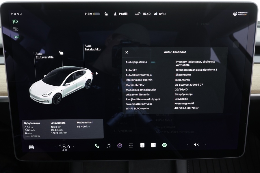 Tesla Model 3 vaihtoauto
