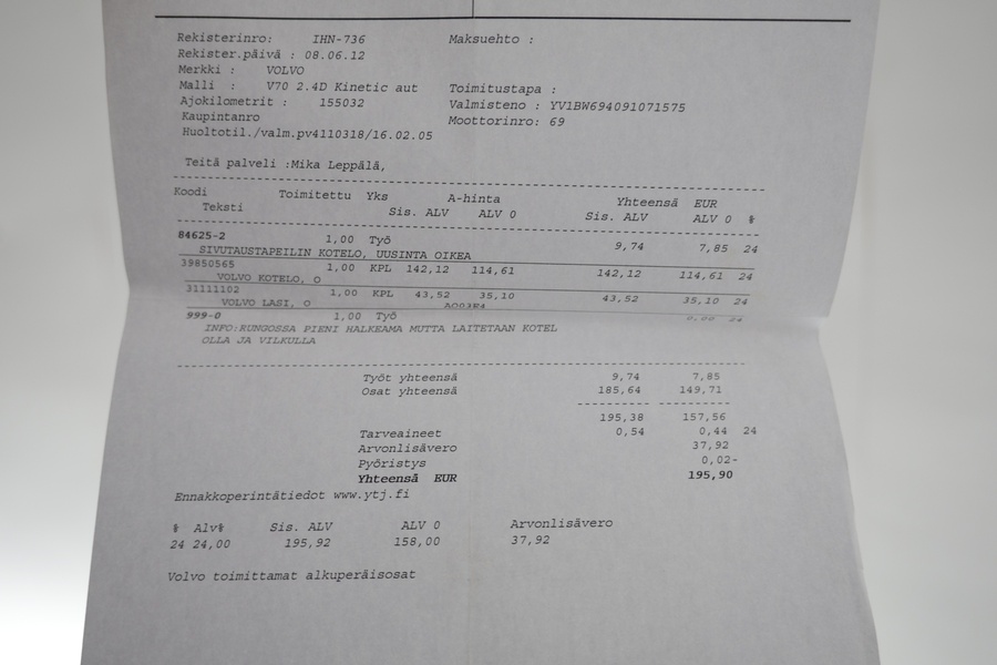 Volvo V70 vaihtoauto