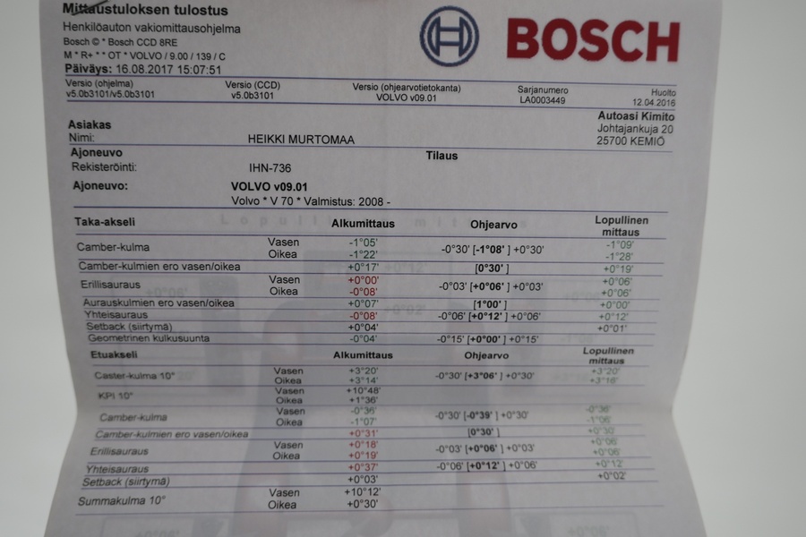 Volvo V70 vaihtoauto