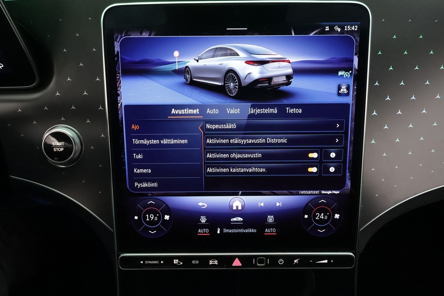 Mercedes-Benz EQE vaihtoauto