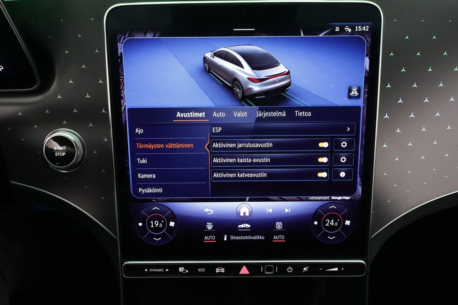 Mercedes-Benz EQE vaihtoauto