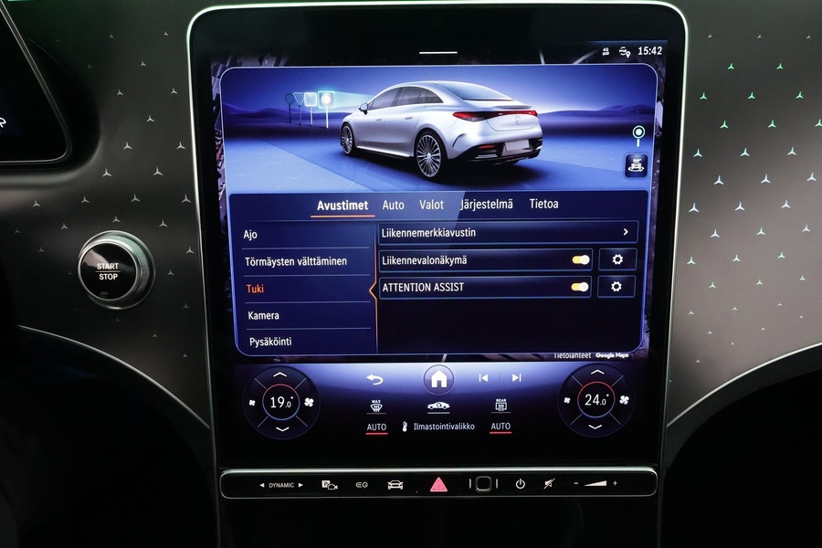 Mercedes-Benz EQE vaihtoauto