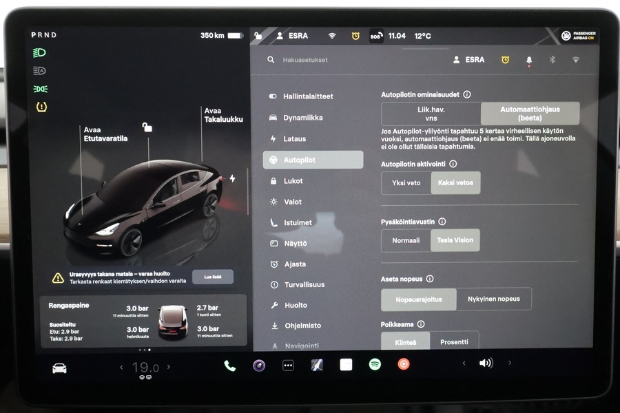 Tesla Model 3 vaihtoauto