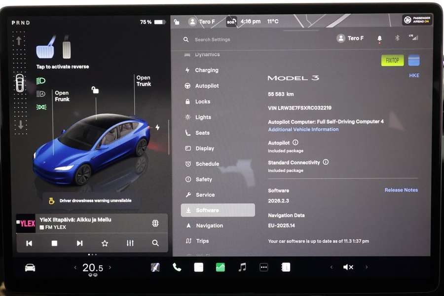 Tesla Model 3 vaihtoauto