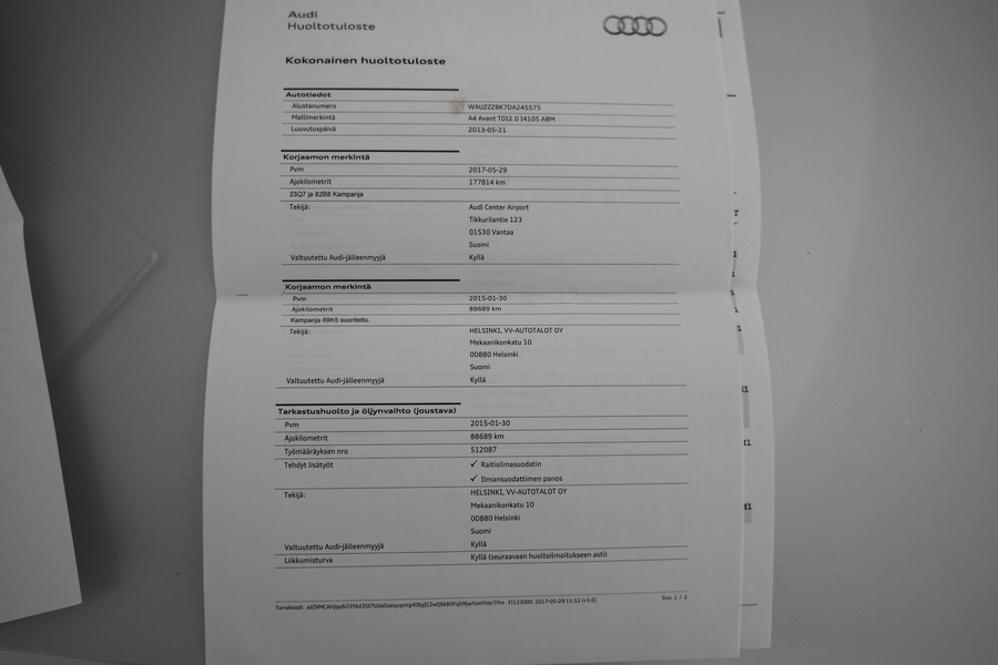 Audi A4 vaihtoauto