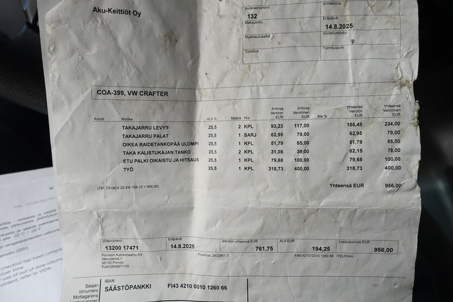 Volkswagen Crafter vaihtoauto