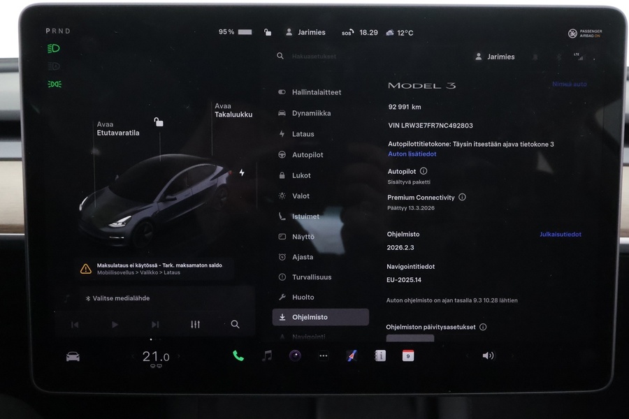 Tesla Model 3 vaihtoauto