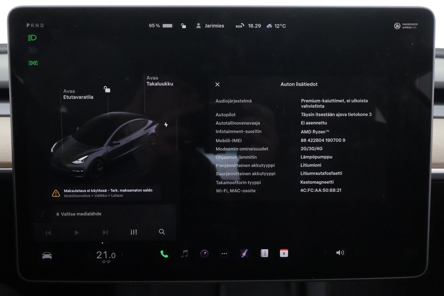 Tesla Model 3 vaihtoauto