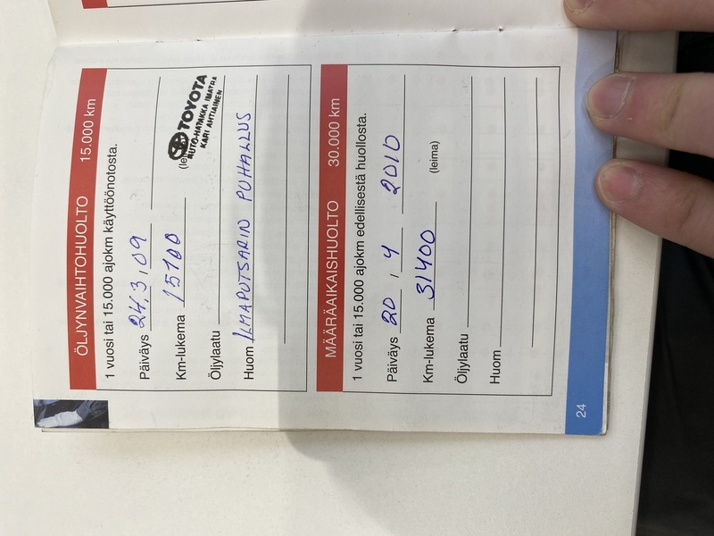 Toyota Avensis vaihtoauto