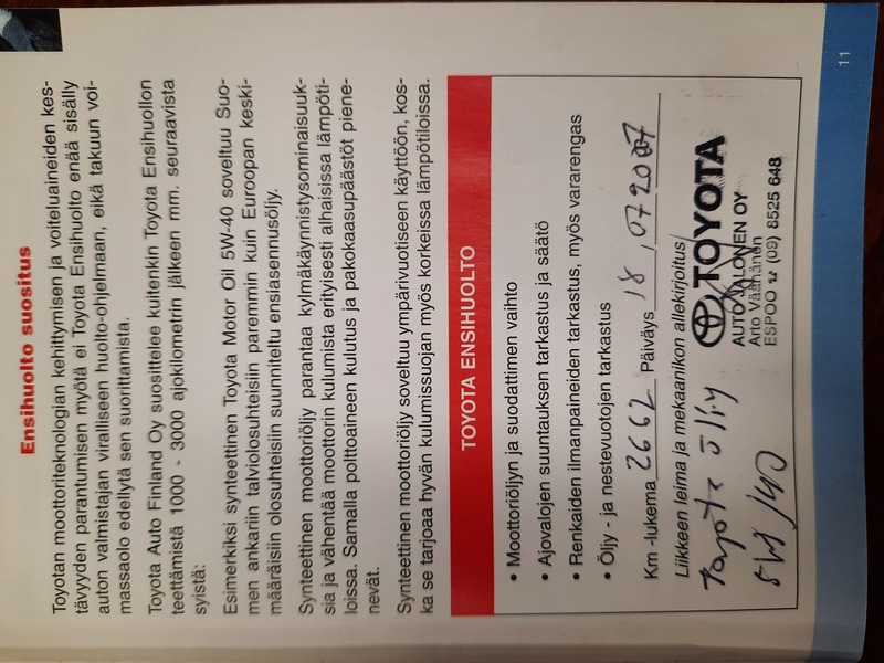 Toyota Corolla vaihtoauto