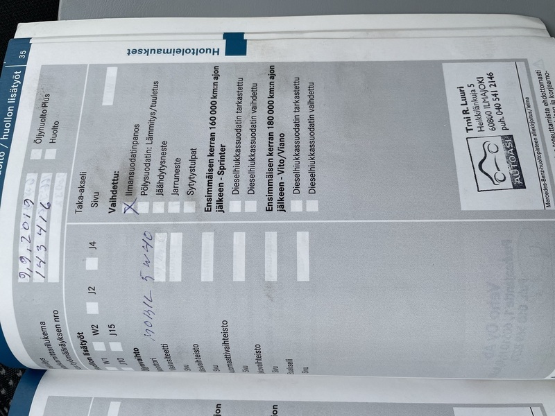 Mercedes-Benz Vito vaihtoauto