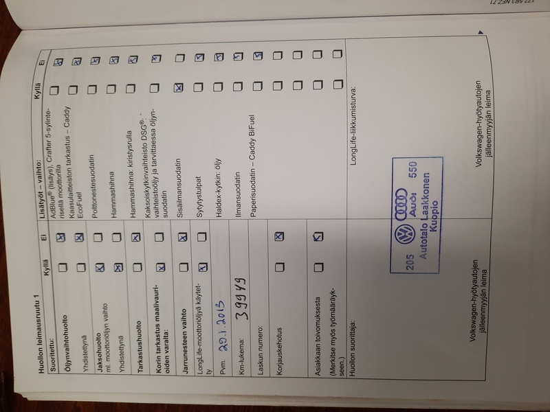 Volkswagen Transporter vaihtoauto