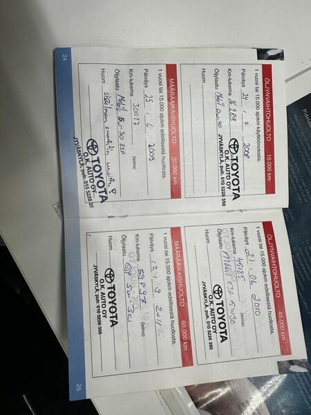 Toyota Avensis vaihtoauto