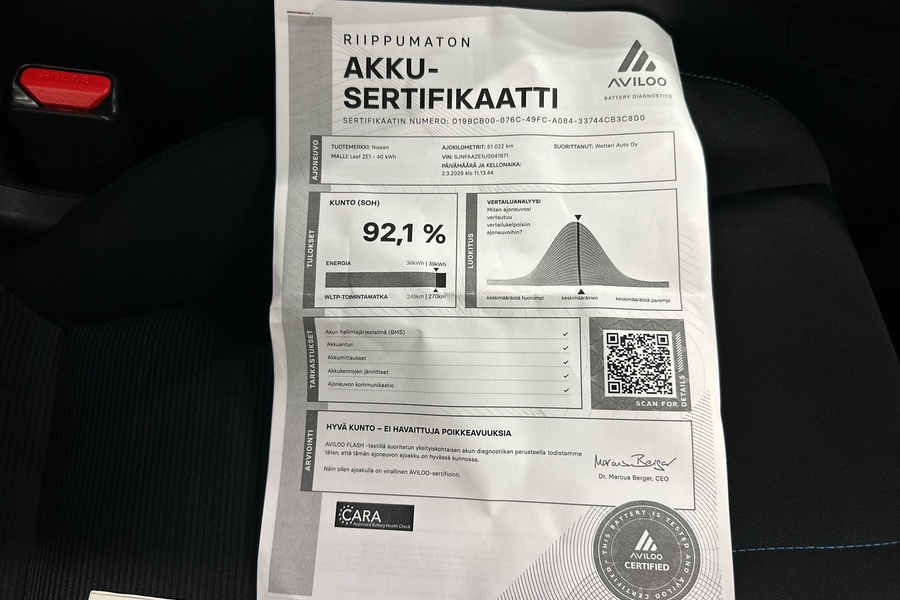 Nissan Leaf vaihtoauto