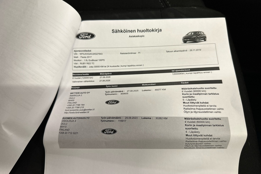 Ford Fiesta vaihtoauto