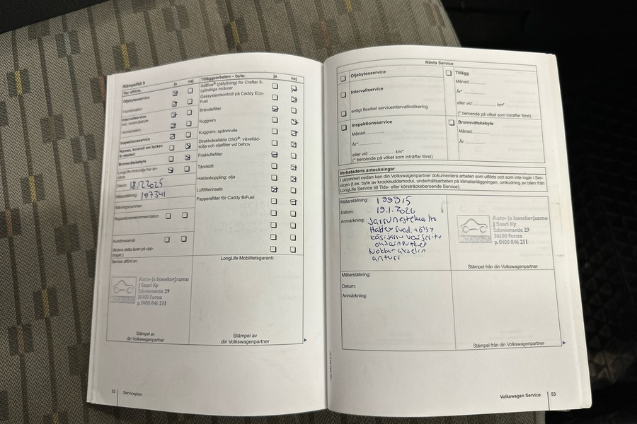 Volkswagen Caddy vaihtoauto