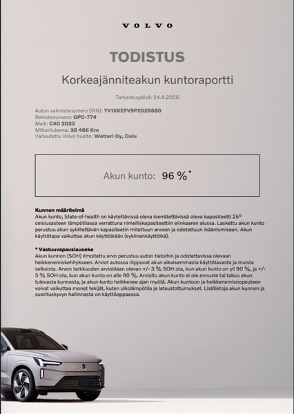 Volvo C40 vaihtoauto