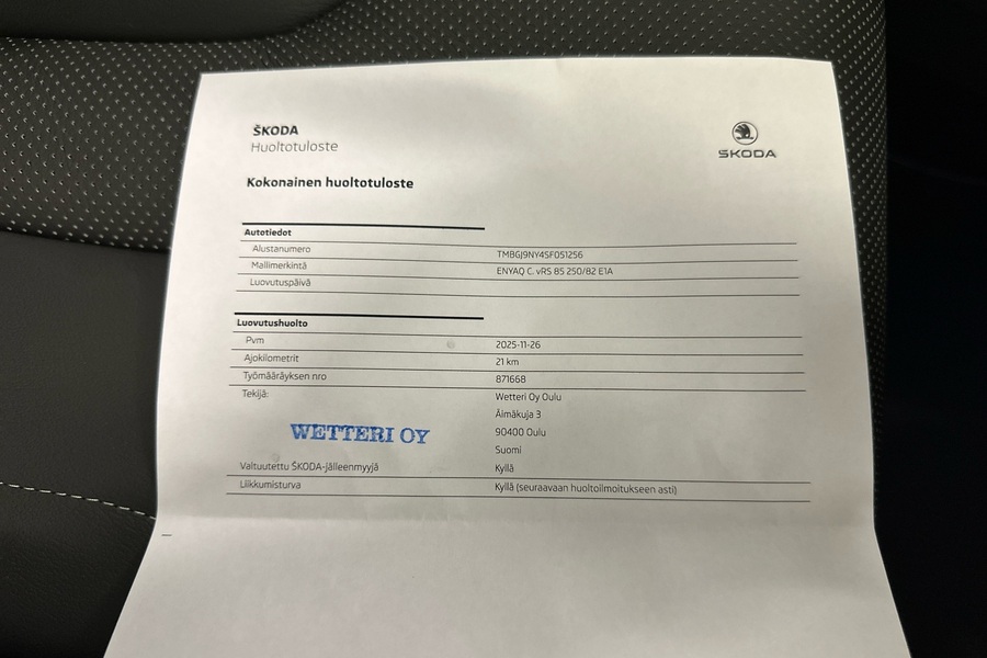 Skoda Enyaq vaihtoauto