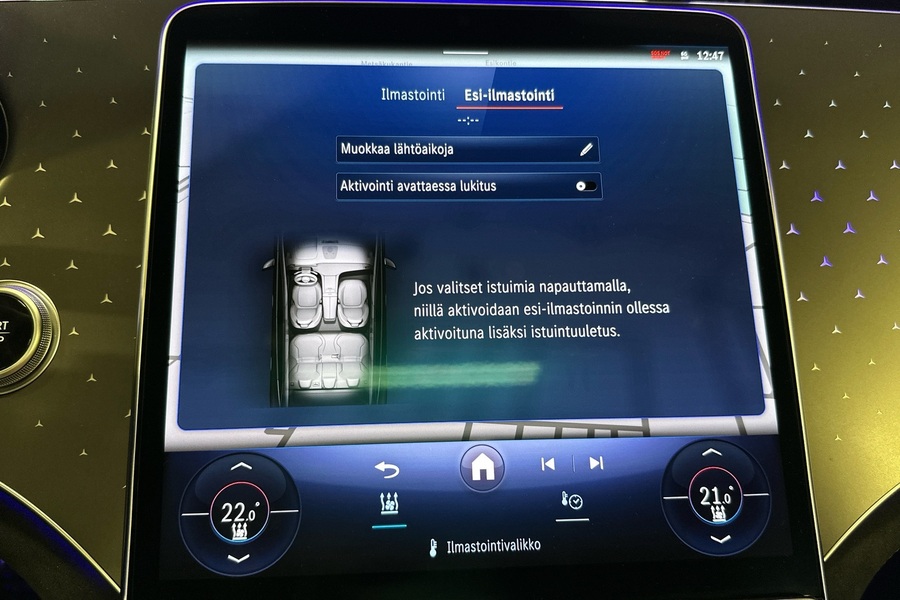 Mercedes-Benz EQE vaihtoauto