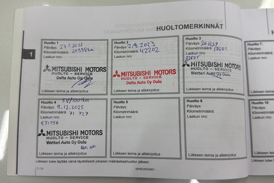 Mitsubishi Outlander PHEV vaihtoauto