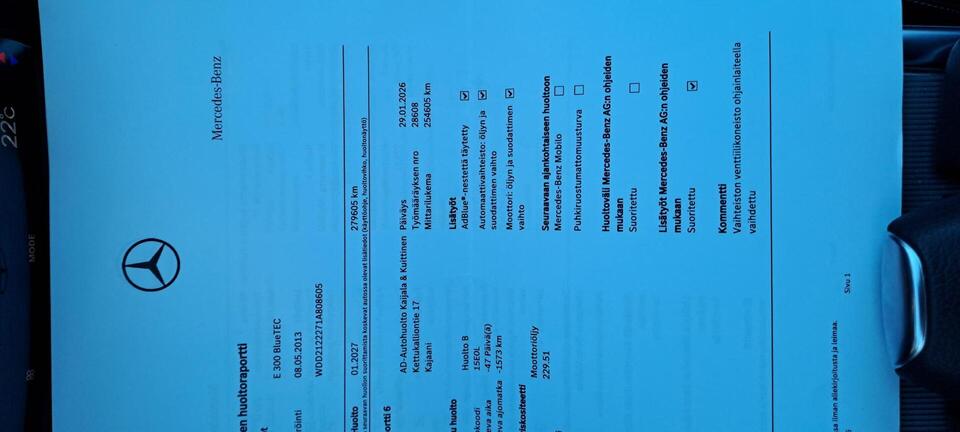 Mercedes-Benz E vaihtoauto