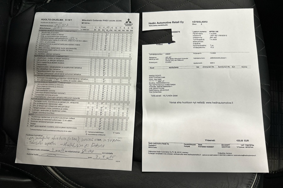 Mitsubishi Outlander PHEV vaihtoauto